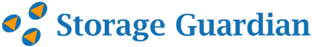 Storage Guardian emblem on black background