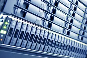 Network servers with LED indicators