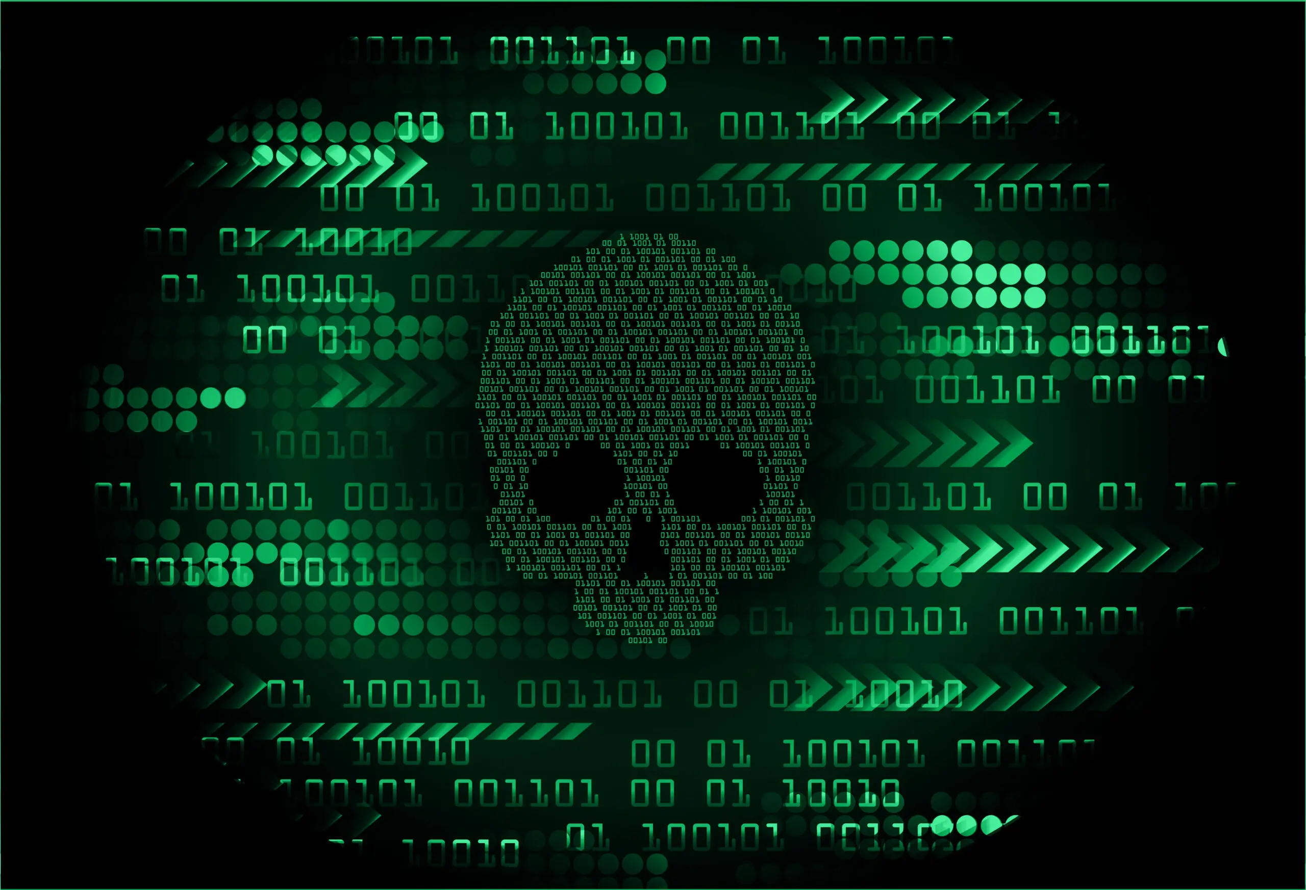 Cybersecurity threat illustration